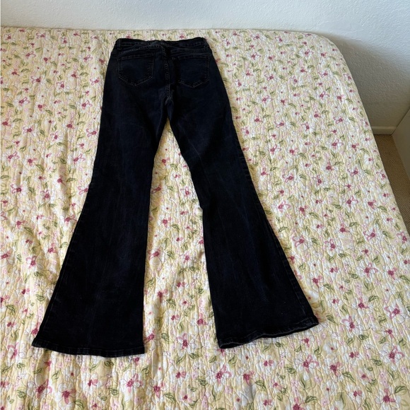 Black Flare KDF Women's Jeans  Witchy Size 6
 #015 - Picture 7 of 9